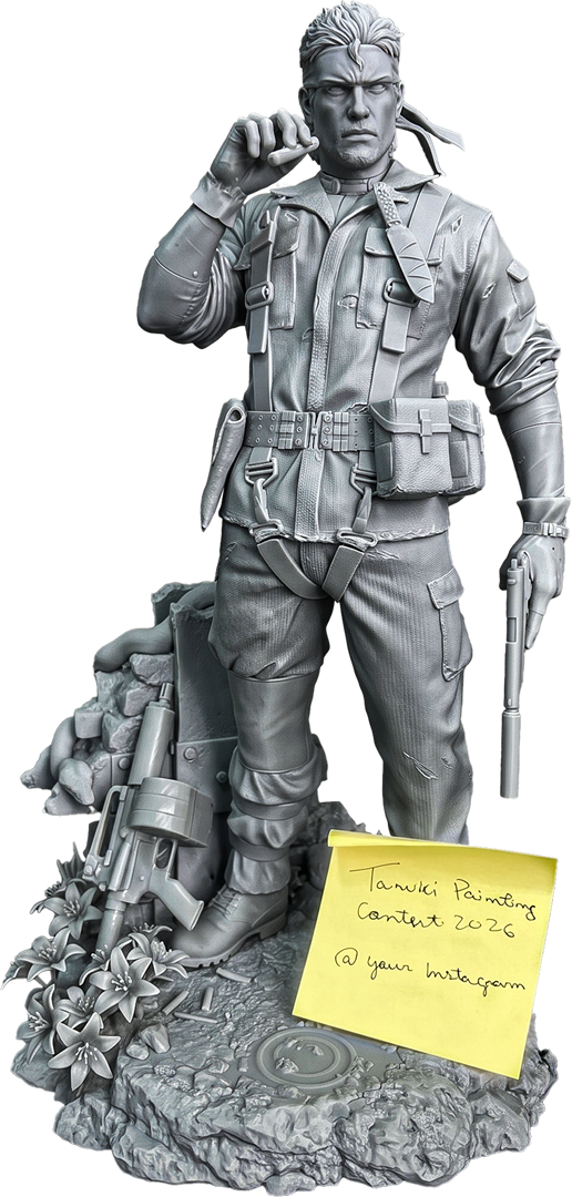 Painted model example