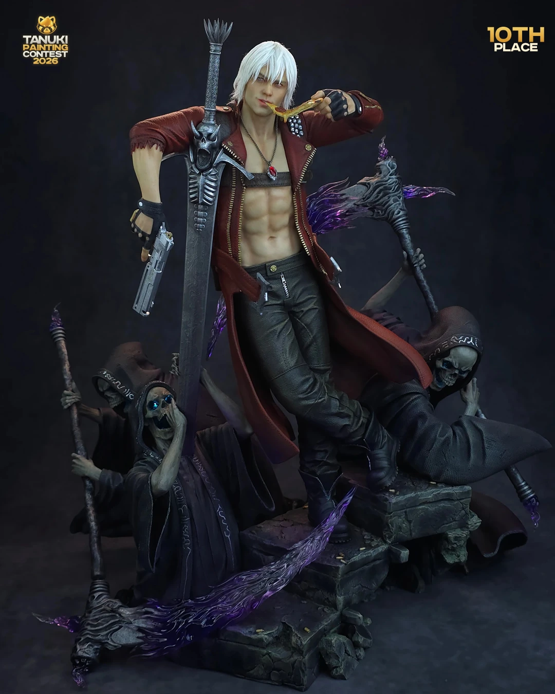 Dante (Devil May Cry 3) painted by Kamila Persato