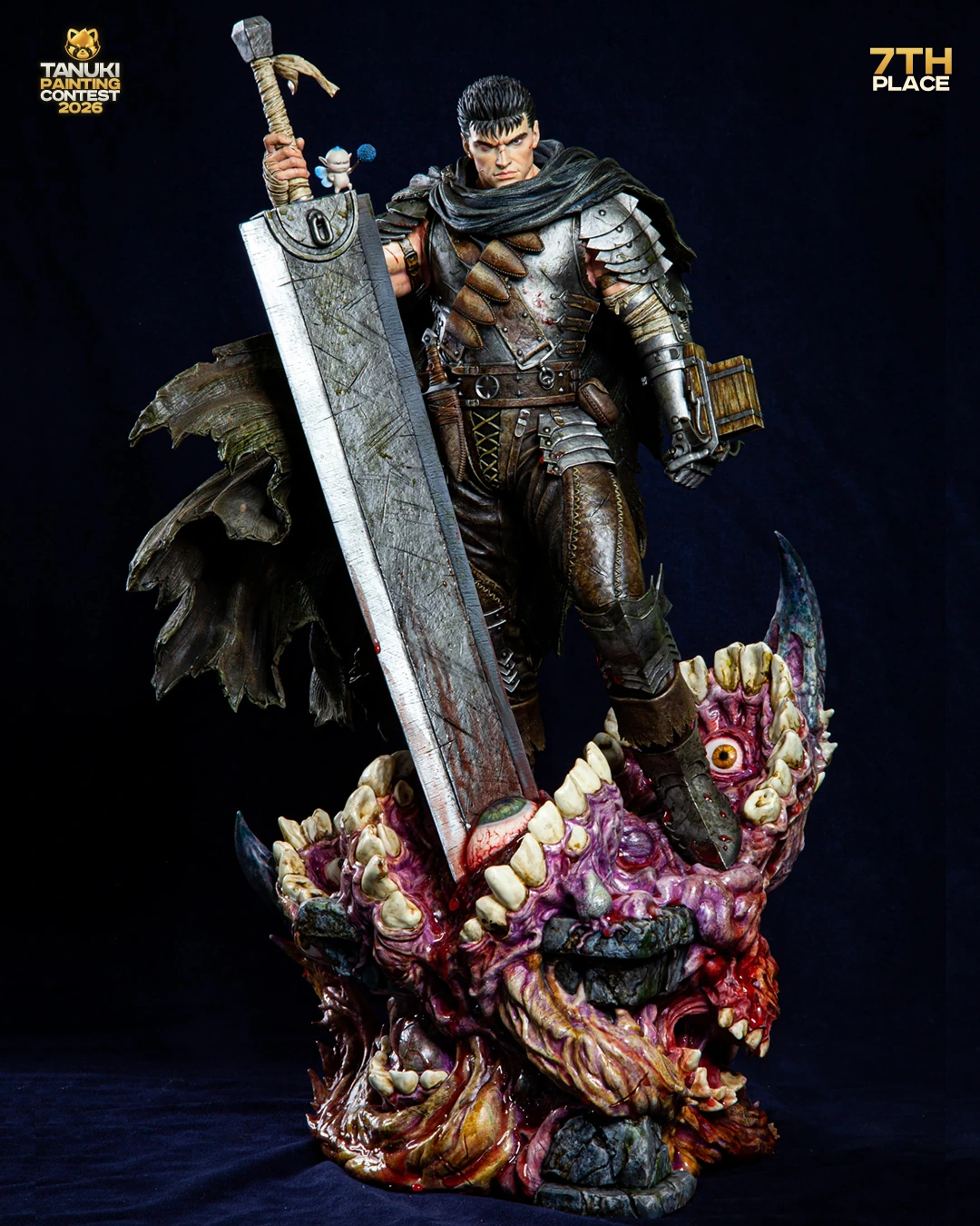 Guts (Berserk) painted by Goose Bay / Гусиная Бухта