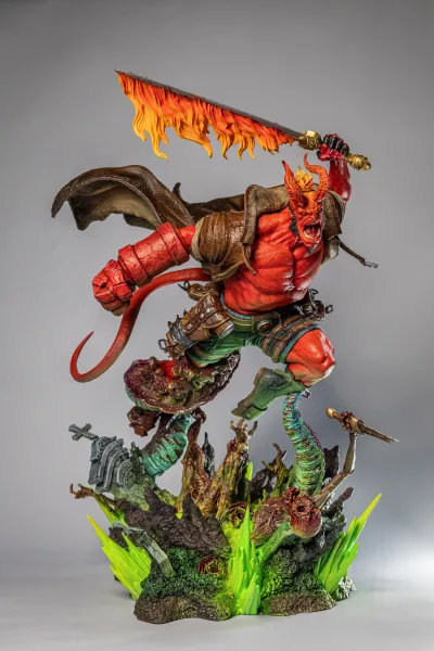 Hellboy painted by Figur8 Collectables