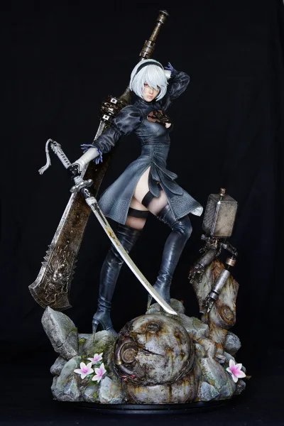 2B painted by silvere faure