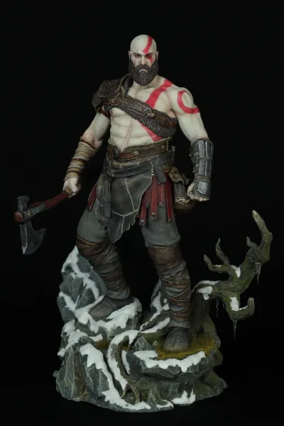 Kratos painted by Fredy's Customs