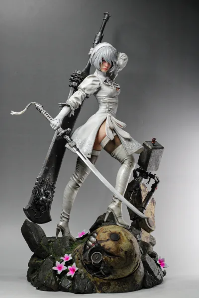 2B painted by Azukis