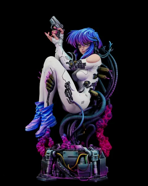 Motoko painted by Mimic_Hobby