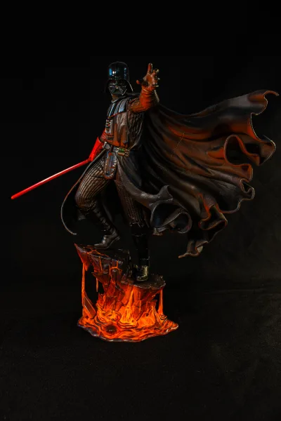 Darth Vader painted by Victor Del Campo