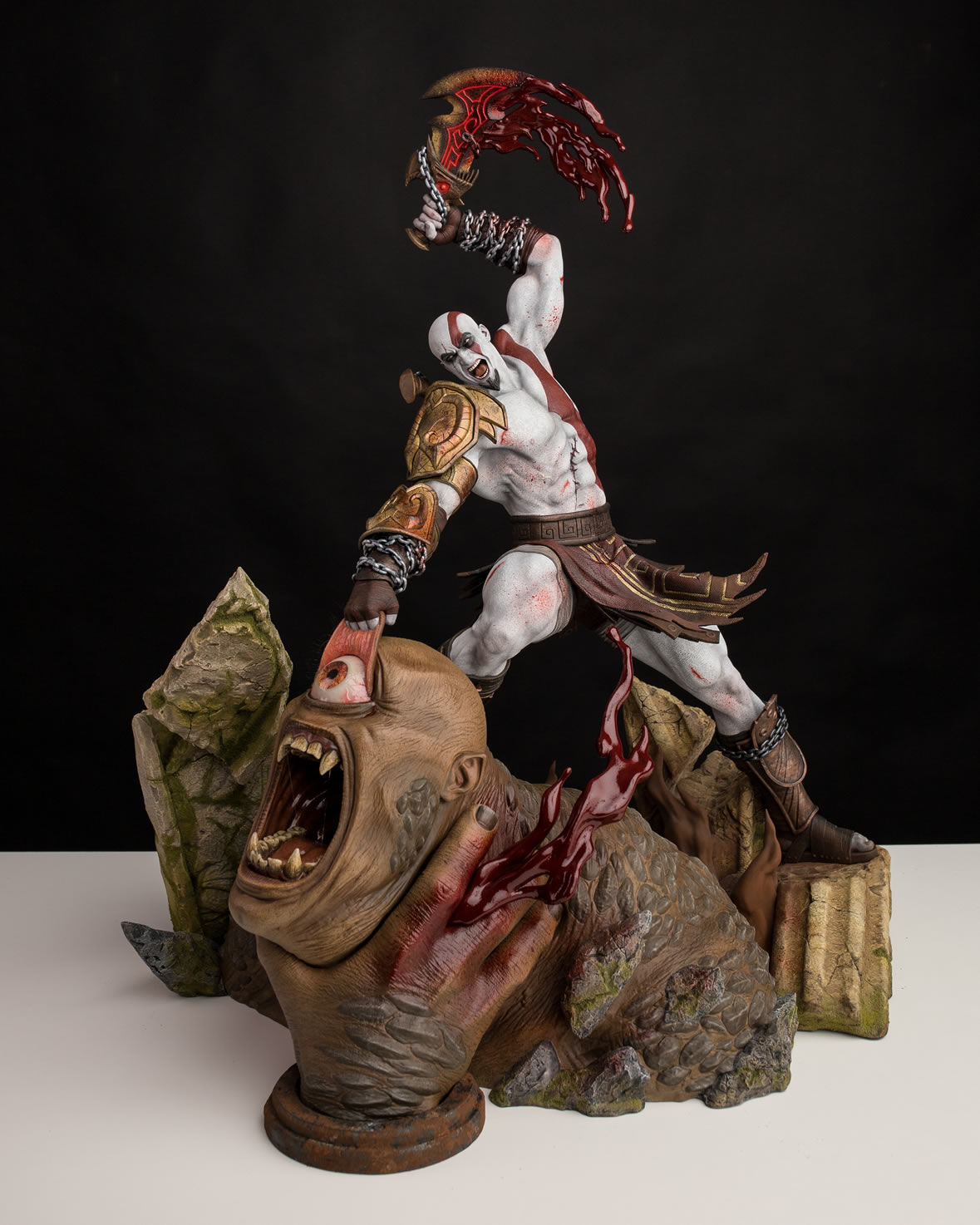 Kratos painted
