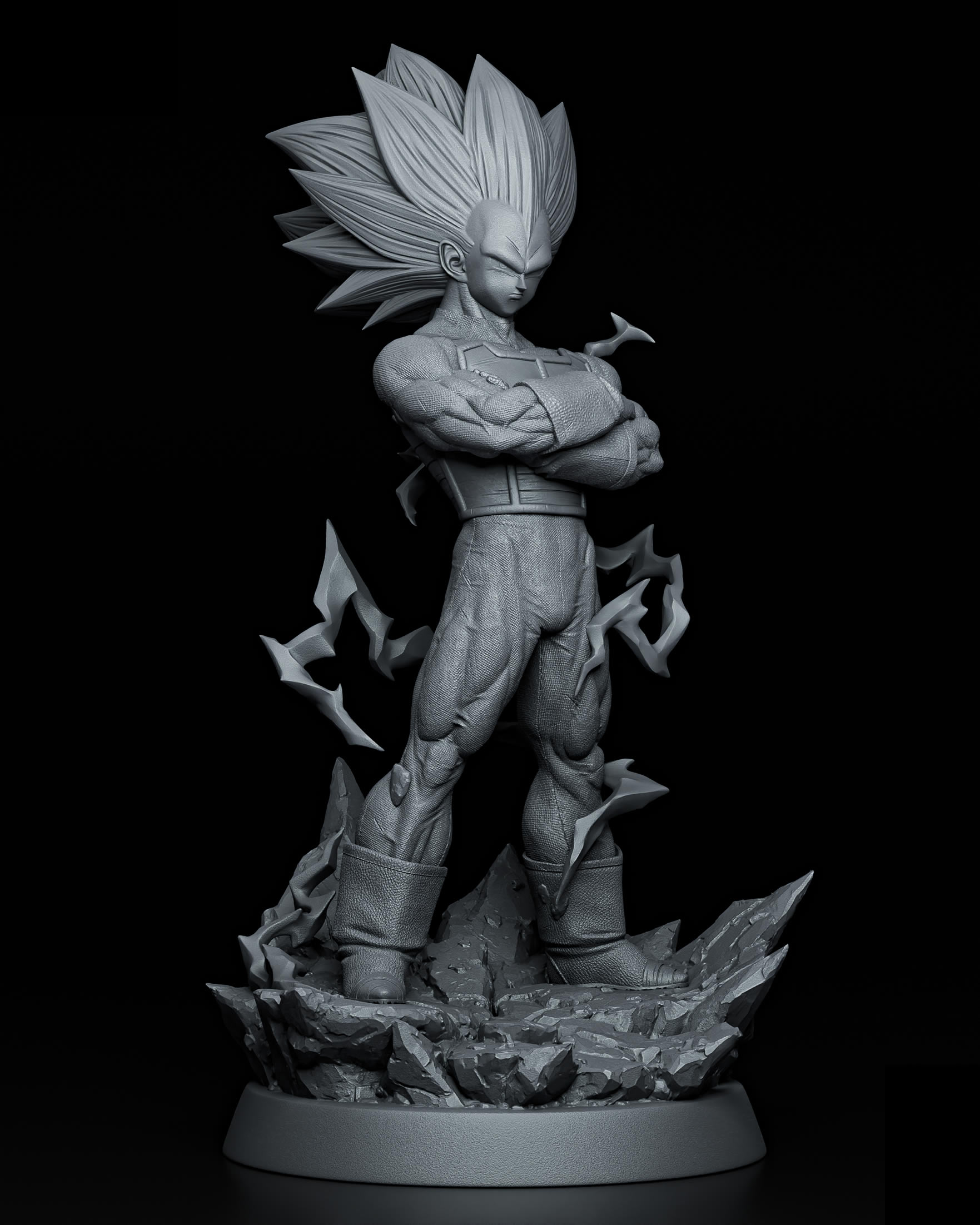Vegeta SSJ3 printed