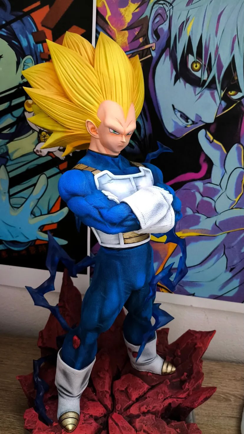 Vegeta SSJ3 - Painted by @Figuart3D