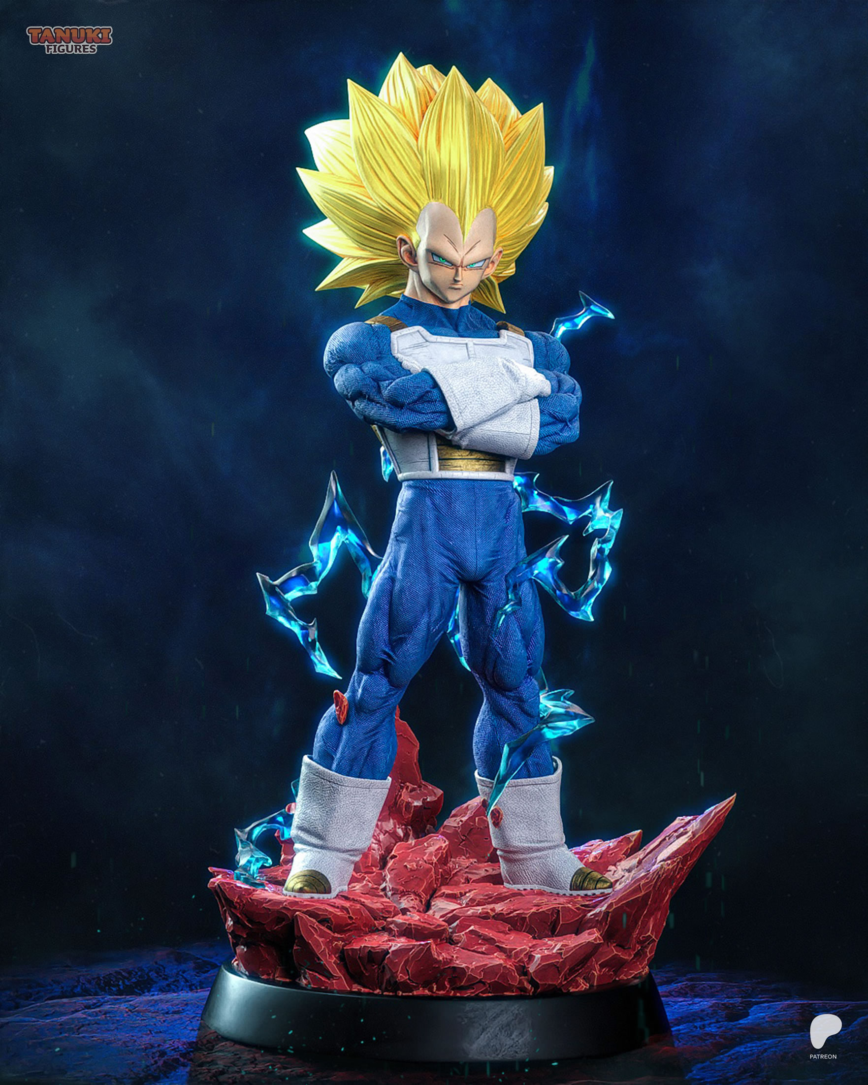Vegeta SSJ3 render