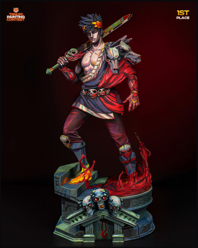 Zagreus painted